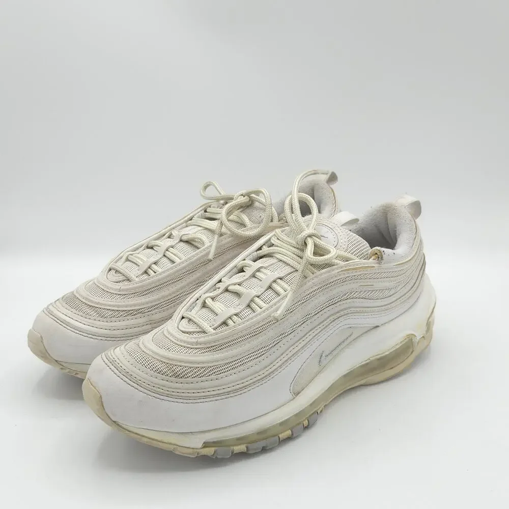 Nike Air Max 97 Women's 921733-100 Triple White Size 8